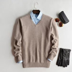 Crew Neck Cashmere Jumper for Men - View 2