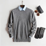 Crew Neck Cashmere Jumper for Men - View 13