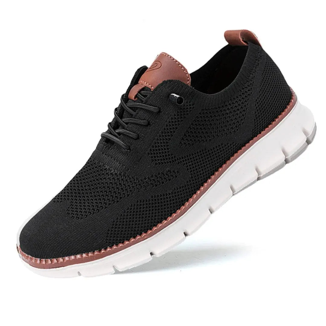 Knit Lace-Up Sneakers for Men
