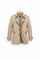 Double-Breasted Trench Coat for Men - Beige