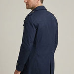 Double-Breasted Trench Coat for Men - View 5