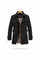 Double-Breasted Trench Coat for Men - Zwart