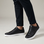 Lace-Up Low-Top Canvas Trainers for Men