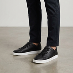 Lace-Up Low-Top Canvas Trainers for Men