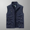 Multi Pocket Zip-Up Utility Vest for Men