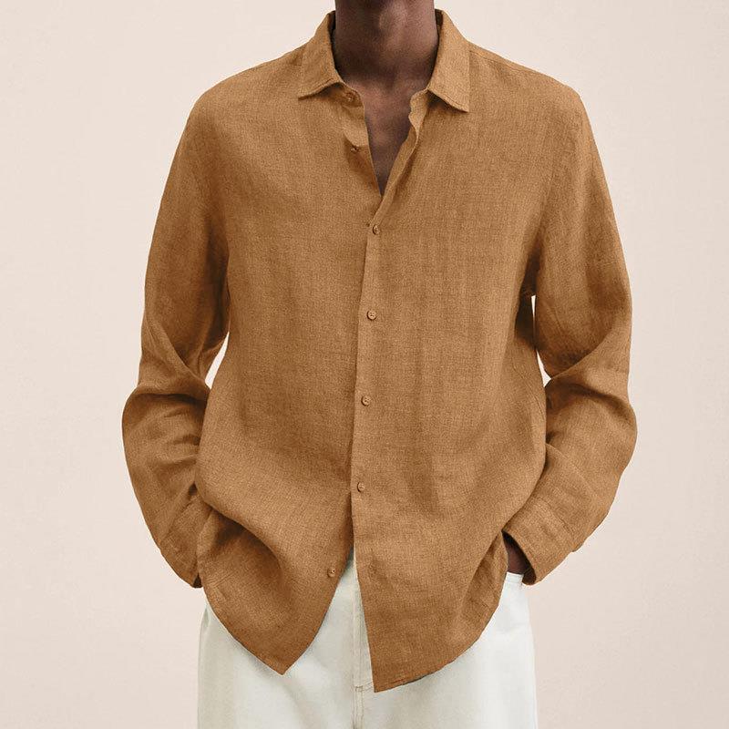 Oversized Linen Shirt for Men