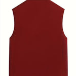 Fleece-Lined Zip-Up Gilet for Men - View 6