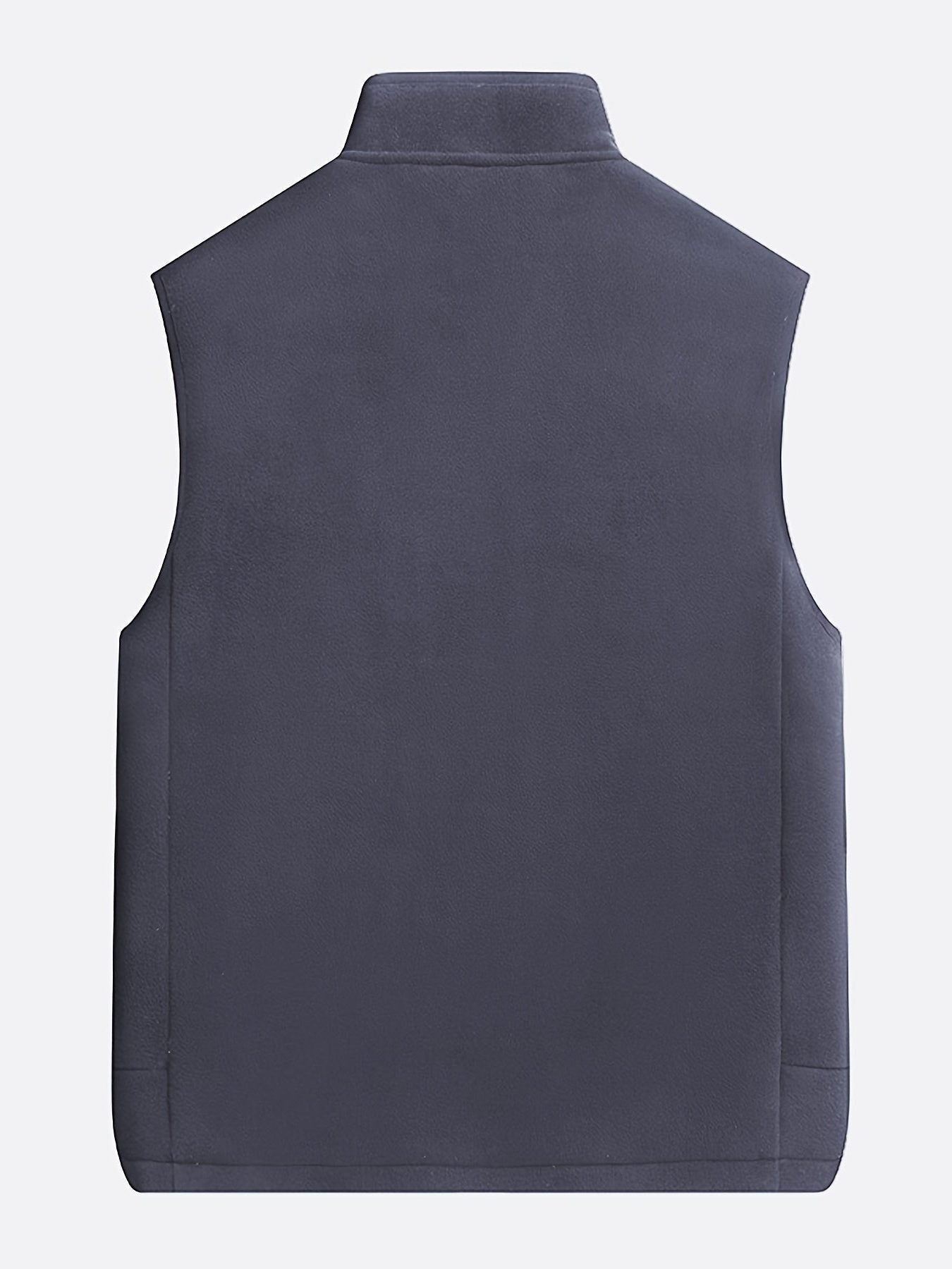 Fleece-Lined Zip-Up Gilet for Men - View 7