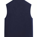 Fleece-Lined Zip-Up Gilet for Men - View 8