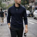 Half-Zip Knit Jumper for Men - View 11