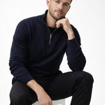Half-Zip Knit Jumper for Men - View 7