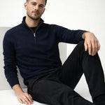 Half-Zip Knit Jumper for Men - View 9
