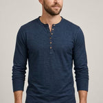Henley Long Sleeve T-Shirt for Men