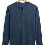 Henley Long Sleeve T-Shirt for Men - View 2