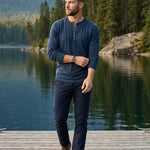 Henley Long Sleeve T-Shirt for Men - View 3