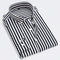 Striped Collared Long Sleeve Shirt for Men