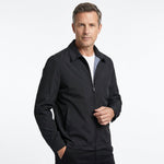 Collared Zip-Up Harrington Jacket for Men