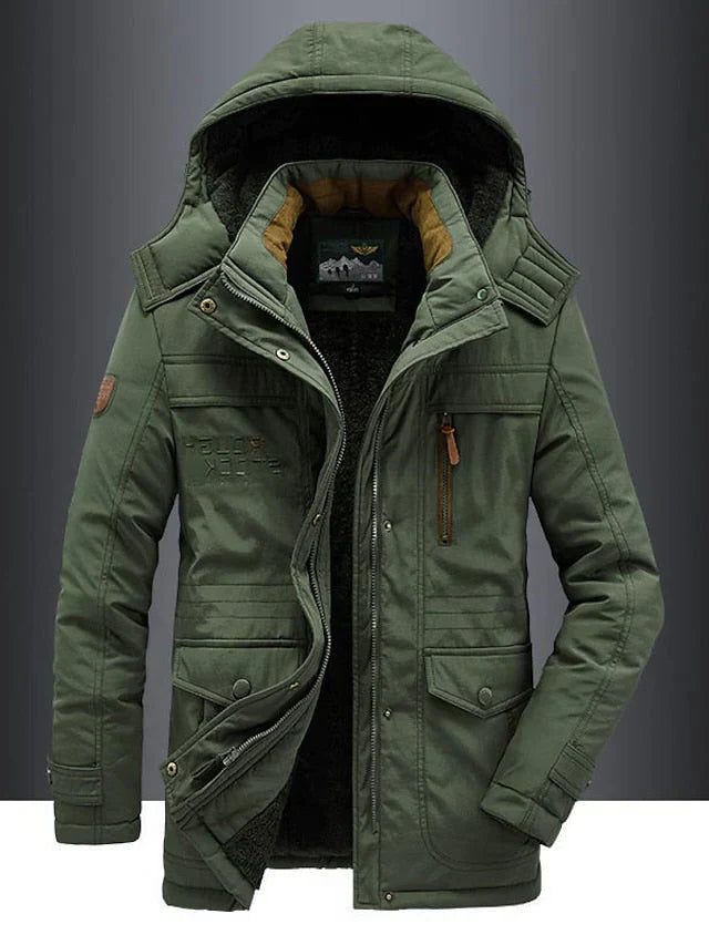 Hooded Parka Jacket for Men