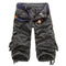 Cargo Shorts with Zip Pockets for Men