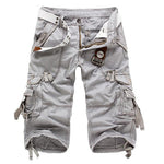 Cargo Shorts with Zip Pockets for Men