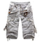 Cargo Shorts with Zip Pockets for Men