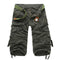 Cargo Shorts with Zip Pockets for Men