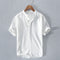 Short Sleeve Stand Collar Shirt for Men