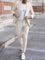 Linen Straight Leg Blazer Set for Men