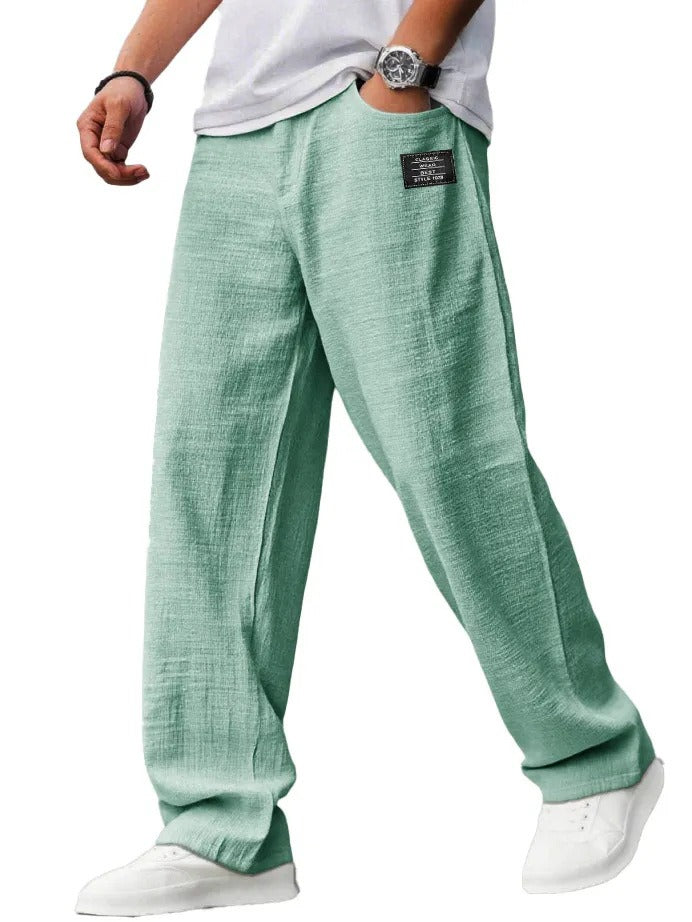 Straight Leg Trousers for Men