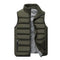 Quilted Zip-Up Gilet for Men