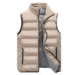 Quilted Zip-Up Gilet for Men