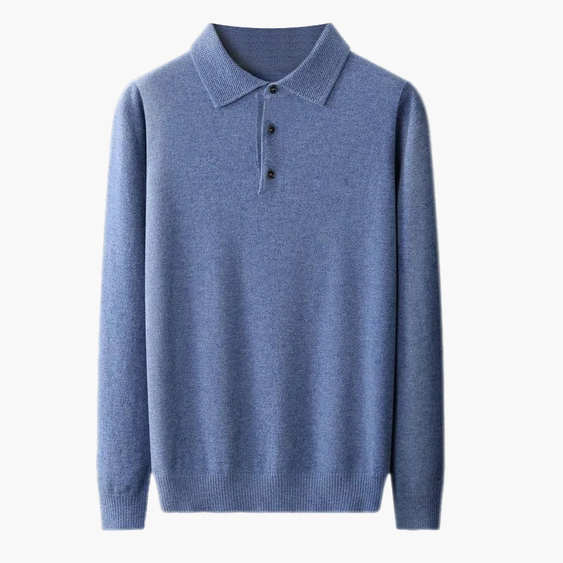 Knit Polo Sweater for Men