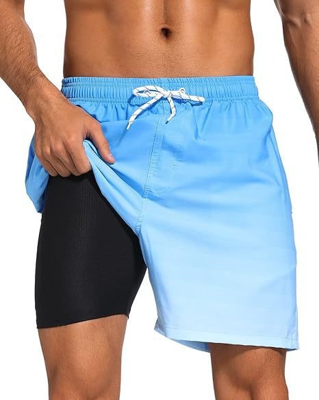 Quick Dry Swim Shorts for Men