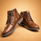 Lace-Up Ankle Boots for Men