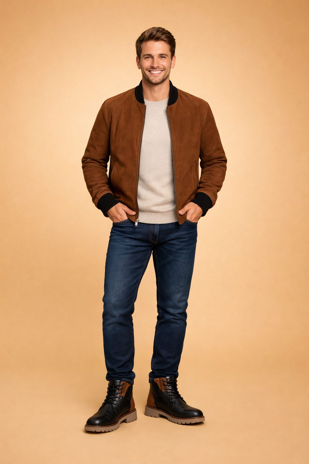 Lace-Up Ankle Boots for Men - View 3
