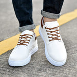 Lace-Up Canvas Trainers for Men - View 6