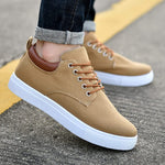Lace-Up Canvas Trainers for Men - View 17