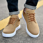 Lace-Up Canvas Trainers for Men - View 18