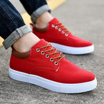 Lace-Up Canvas Trainers for Men - View 21