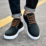 Lace-Up Canvas Trainers for Men - View 3