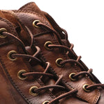 Lace-Up Closed Toe Boots for Men - View 7