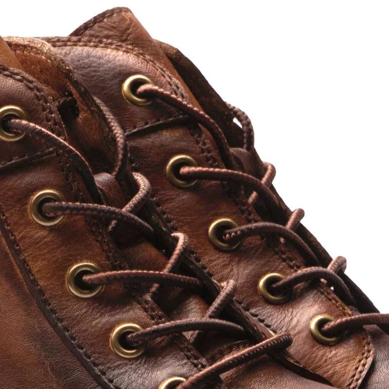 Lace-Up Closed Toe Boots for Men - View 7