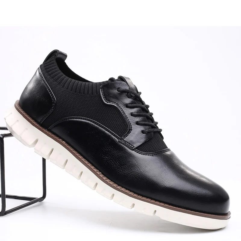 Lace-Up Derby Shoes for Men - View 4