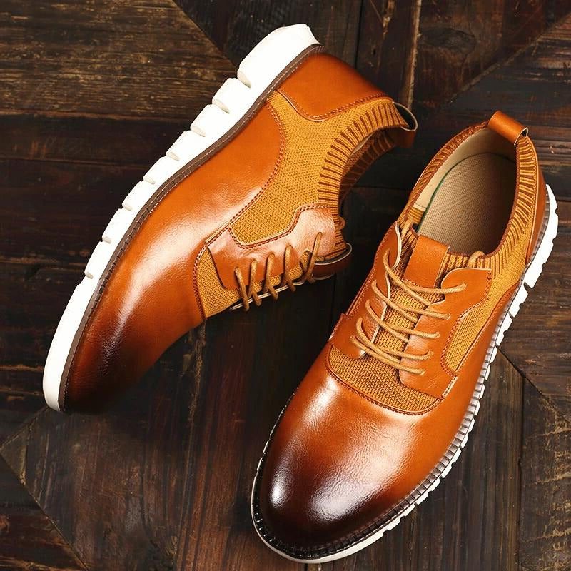 Lace-Up Derby Shoes for Men - View 6