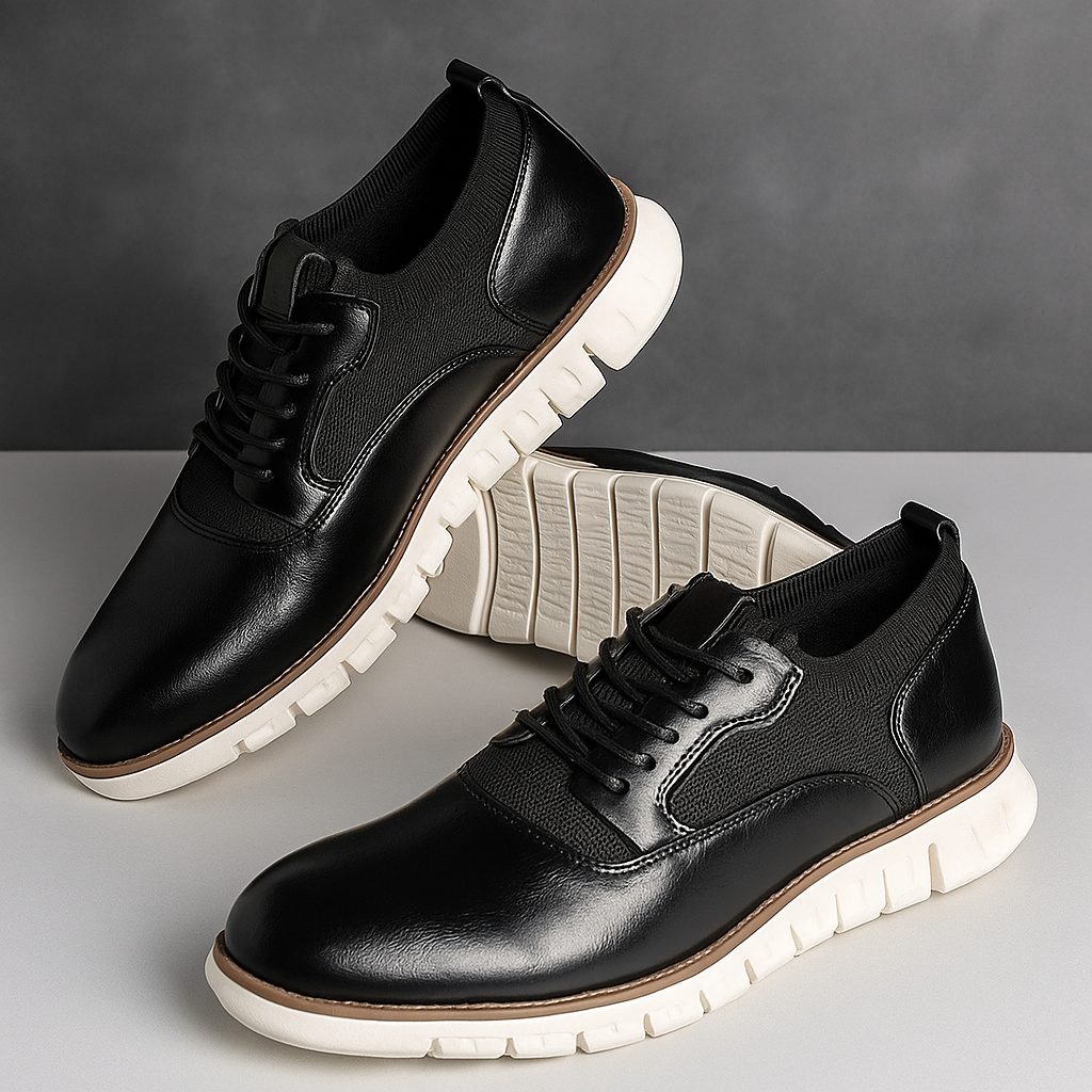 Lace-Up Derby Shoes for Men - View 9