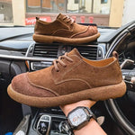 Lace-Up Leather Oxford Shoes for Men - View 13