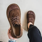 Lace-Up Leather Oxford Shoes for Men - View 3