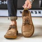 Lace-Up Leather Oxford Shoes for Men - View 8