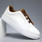 Lace-Up Leather Trainers for Men 
