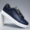 Lace-Up Leather Trainers for Men 